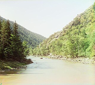 Bzyb (river) River in northwestern Abkhazia