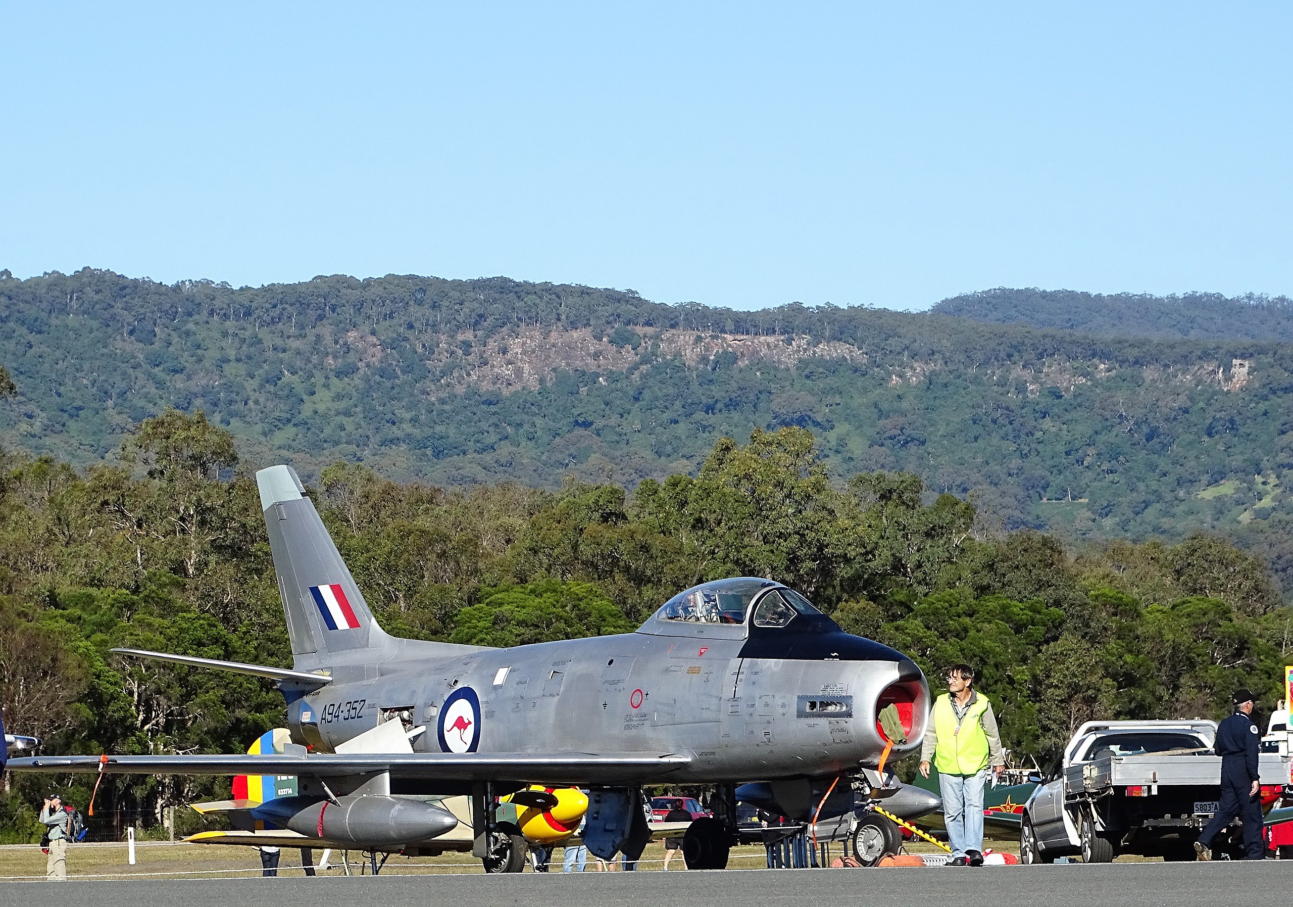 CAC CA-27 Avon Sabre jet fighter RAAF HARS