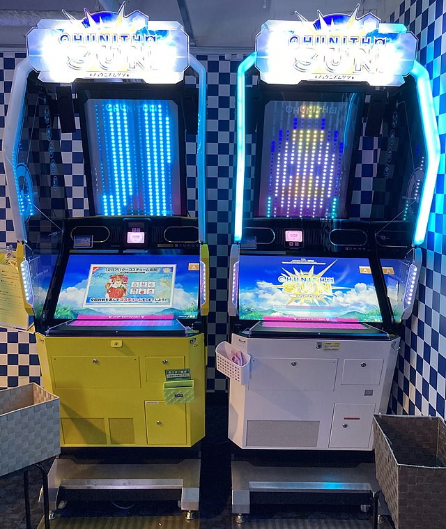 【公式激安】中古 セガ SEGA チュウニズム　アーケード筐体用　32インチ液晶モニター 筐体、コントロールパネル