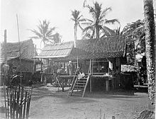 House in Napal Litjin, Rawas District, Sumatra (circa 1878) COLLECTIE TROPENMUSEUM Huis te Napal Litjin in het district Rawas Sumatra TMnr 60002799.jpg