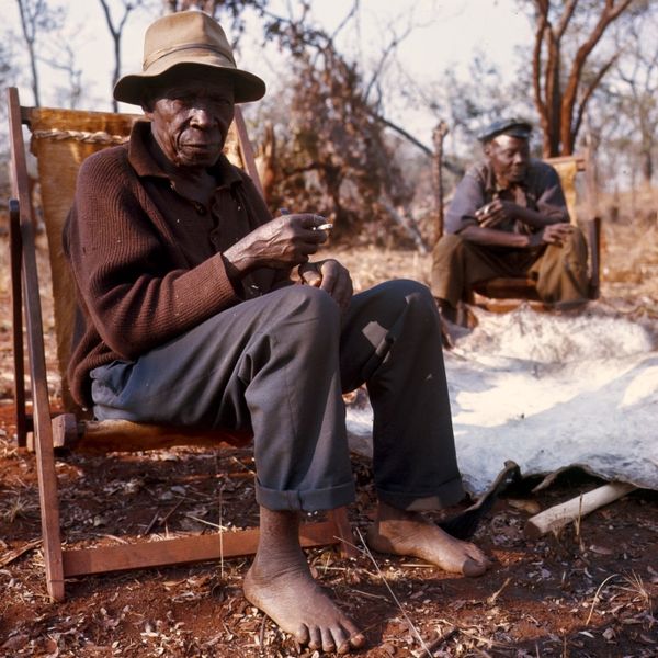 Der Bruder des Ortschefs von Shilenda, Sambia (1967)
