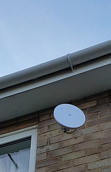 A CableFree CPE Radio installed for Rural Internet in The Cotswolds, UK CableFree Pearl CPE Installed in The Cotswolds - V-Closeup.jpg
