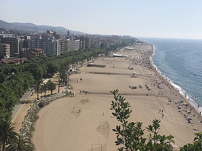 Com arribar a Calella amb transport públic - Sobre el lloc