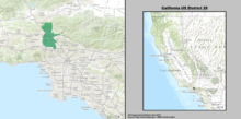 California US Congressional District 29 (depuis 2013).tif