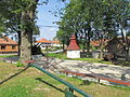 Čeština: Centrum s kaplí v Batouchovicích, okr. Třebíč. English: Center with chapel in Batouchovice, Třebíč District.