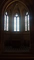 Vitraux de la chapelle gothique flamboyante du clocher