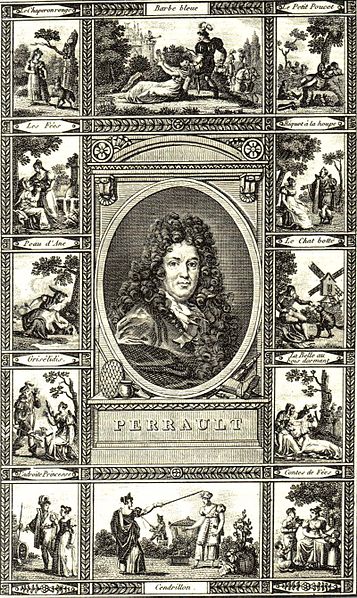 Perrault in an early 19th-century engraved frontispiece