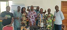 Chatte du mouvement wikimedien du Bénin Blolab 17 decembre 2022