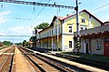 Čeština: Nádraží v Tršnici, části Chebu English: Train station in Tršnice, part of Cheb, Czech Republic