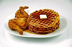 Fried chicken and waffles Chicken and Waffles 201 - Evan Swigart.jpg