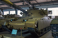 スティルブリュー装甲を持たないチーフテンMk.5、クビンカ戦車博物館。