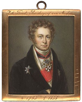 Портрет работы А. Блатнера, 1812 г.