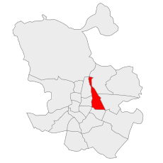 Ciudad Lineal District loc-map.svg