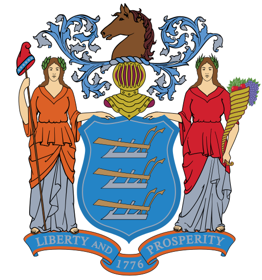 File:Coat of Arms of New Jersey.svg