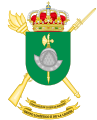 Coat of Arms of the 2nd Spanish Legion Logistics Group.svg