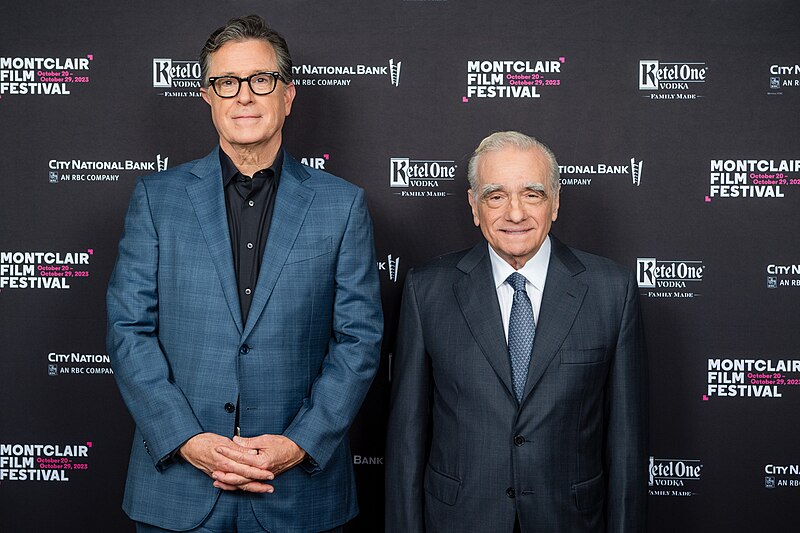 File:Colbert and Scorsese 2023.jpg