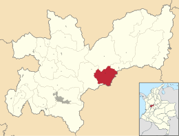 Manzanares - Carte