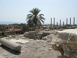 Columns at Al Mina site, Tyre, Lebanon.jpg