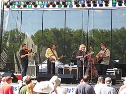 The David Grisman Bluegrass Experience performs at DelFest on May 30, 2010.