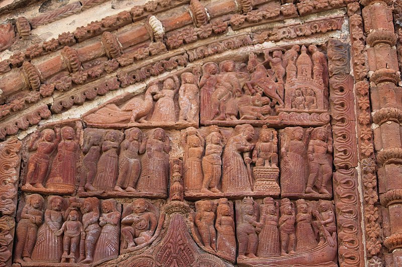 File:Damodar Temple of Barat family in Badanganj in Goghat PS of Hooghly district. (32).jpg
