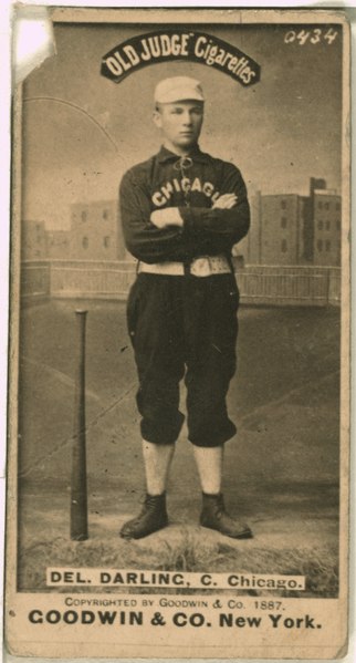 File:Dell Darling, Chicago White Stockings, baseball card portrait LCCN2007686451.tif