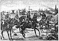 File:Die Gartenlaube (1898) b 0233.jpg (S) Die Ankunft des Kronprinzen Albert von Sachsen in dem eroberten Beaumont am 30. August 1870 Nach einer Originalzeichnung von O. Gerlach