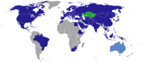List of diplomatic missions of Kazakhstan