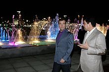 Дмитрий Медведев на «Авазе»