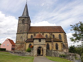 Imagine ilustrativă a articolului Biserica fortificată din Domfessel