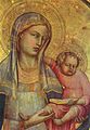 Lorenzo Monaco, Madonna dell'Umiltà, particolare