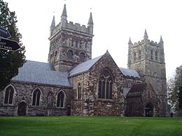 La cathédrale de Wimborne - Voir