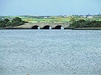 Downshire Bridge Crossing the bay to Murlough