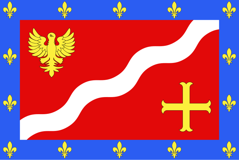 File:Drapeau fr département Val-d'Oise.svg