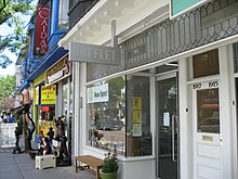 The Beaches is characterized by a large number of independent boutiques along the neighbourhood's portion of Queen Street East.