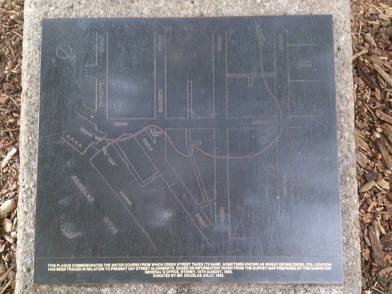 File:Eagle Street Fig Trees, Map Plaque.jpg