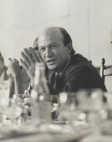 Edgar Morin at a colloquium in Rio de Janeiro, 1972.