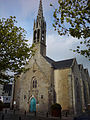 Bénodet : église Saint-Thomas-Becket, la façade