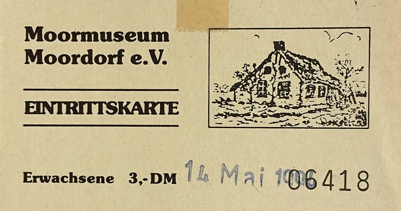 File:Eintrittskarte Moormuseum Moordorf 1994.JPG