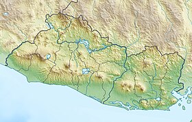 Voir sur la carte topographique du Salvador