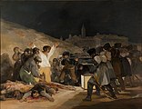 Կոյա Goya, «Մայիս 3, 1808» 1814