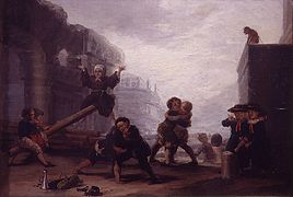 Jeux d'enfants, La Balançoire Goya