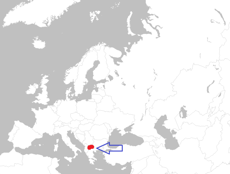 Macedonia In Europe Map File:europe Map Macedonia.png - Wikipedia