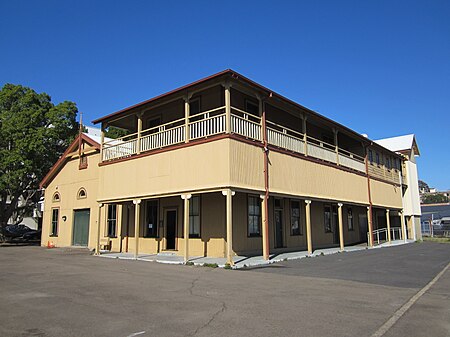 Ex HMAS Rushcutter drill hall