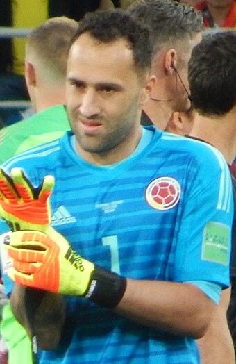David Ospina is Colombia's most-capped player with 124 international appearances.