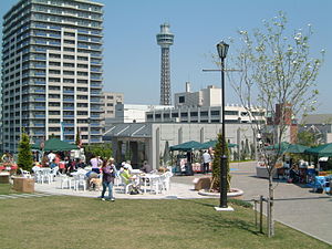 Festival in Amerikayama park in Yokohama-city naka-ward.JPG