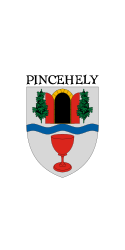 Pincehely - Bandera