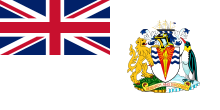 Vlag van de Britse Antarctische Territory.svg