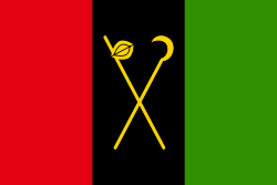 Az Interahamwe zászlaja
