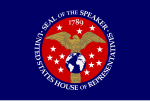 Flago de la Parolanto de la Usono House de Representatives.svg