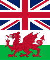 The flags of The United Kingdom and Wales Flags of the United Kingdom and Wales.svg